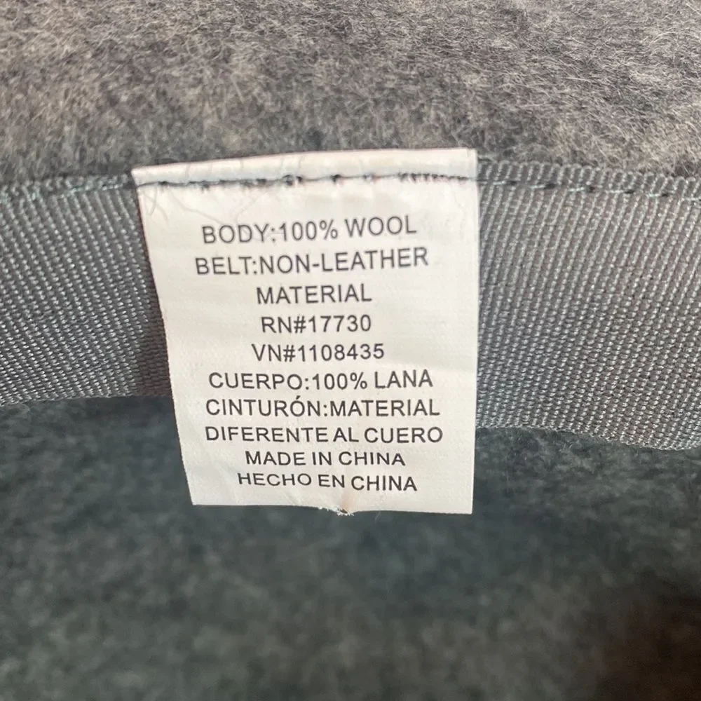 Wool Womens Gray Hat